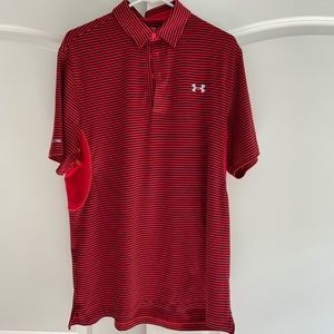 Men’s Under Armour performance polo. Size large.